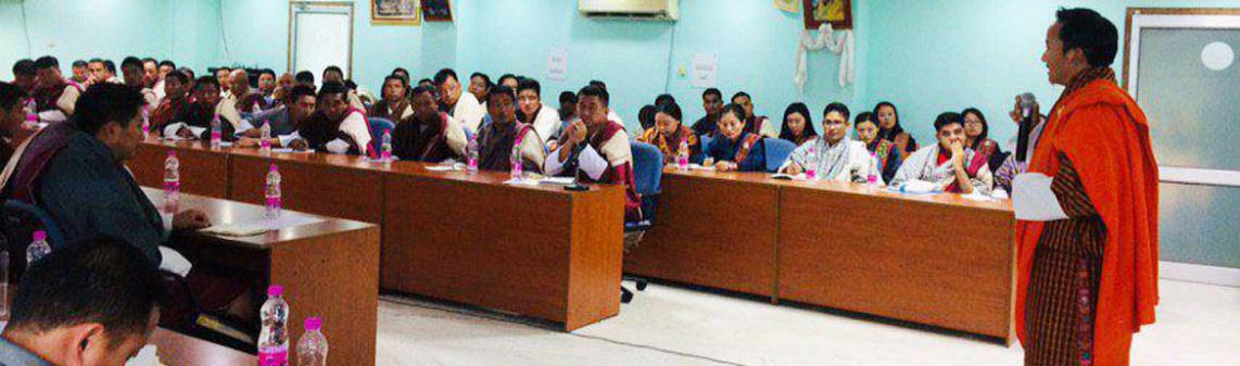 sensitization on Gewog Annual Grant Guideline